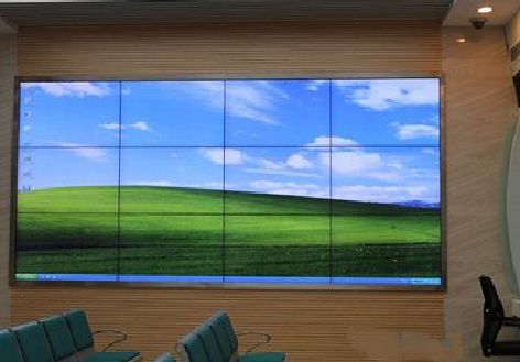 全南液晶拼接屏的另类用法。